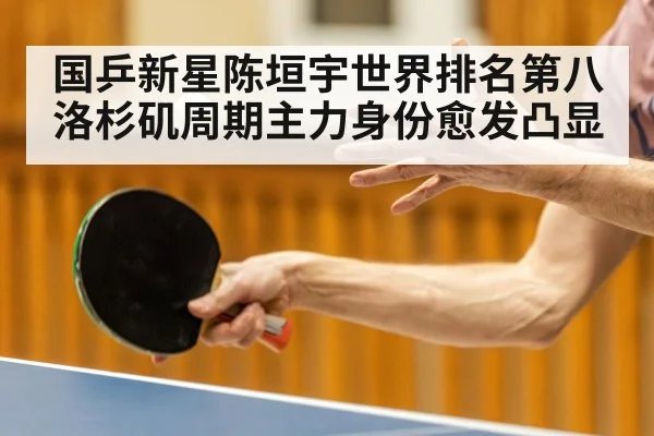 国乒新星陈垣宇世界排名第八 洛杉矶周期主力身份愈发凸显